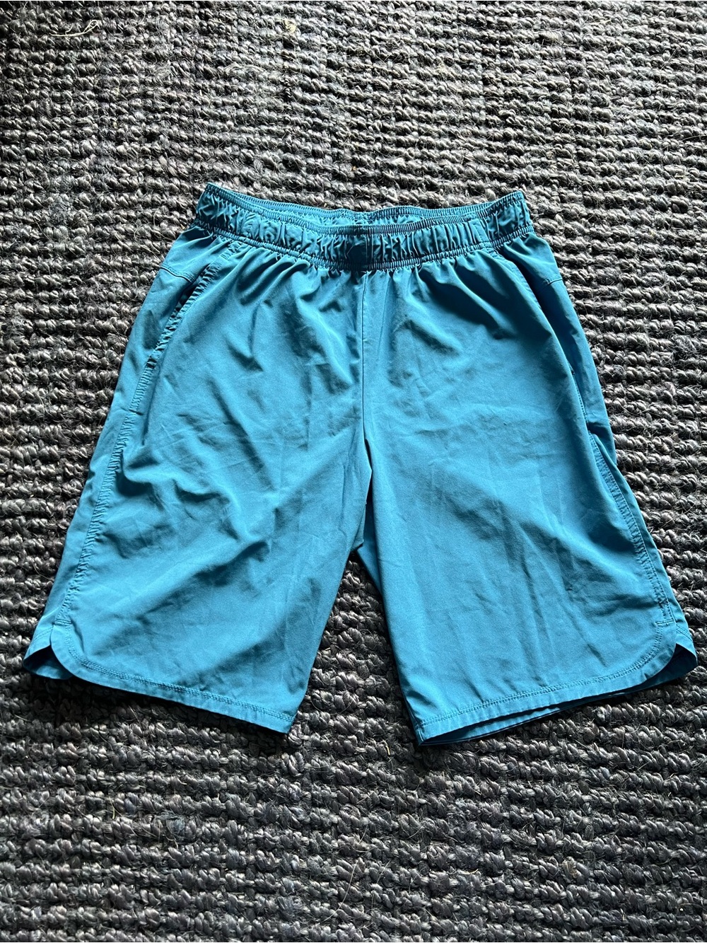 all in motion Teal Elastic Waist Athletic Shorts Size Youth XL (16)